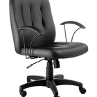 Cadeira Diretor  Base Giratória Linha Paris Preto