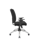 Cadeira Diretor Altrix Relax Base Cromada Revestimento Poliés