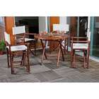 Cadeira Diretor Bamboo Marrom Acasa