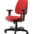 Cadeira Diretor Com Back System Linha Confort Plus Vermelho
