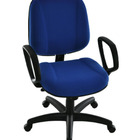 Cadeira Diretor Com Braços Linha Classic Azul