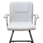 Cadeira Diretor Ergonômica Base Fixa Em S  Linha Vivara Branco