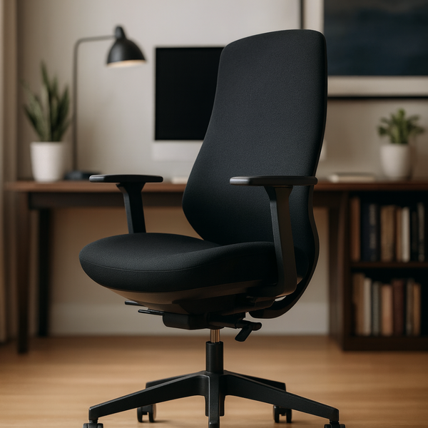 Cadeira Diretor Ergonômica Smartconfort Preta Giratória Ajust