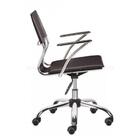 Cadeira Diretor Executiva Em Couro Pvc Pelegrin Pel-6011 Marr