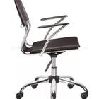 Cadeira Diretor Executiva Em Couro Pvc Pelegrin Pel-6011 Marr