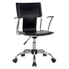 Cadeira Diretor Executiva Em Couro Pvc Pelegrin Pel-6011 Preta