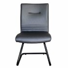 Cadeira Diretor Fixa Em S  Linha Corinto Preto Preto