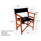 Cadeira Diretor Madeira Maciça