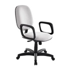 Cadeira Diretor Para Escritório Com Braços Linha Uno Branco