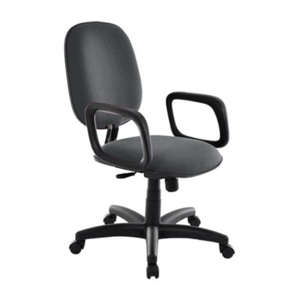 Cadeira Diretor Para Escritório Com Braços Linha Uno Marrom