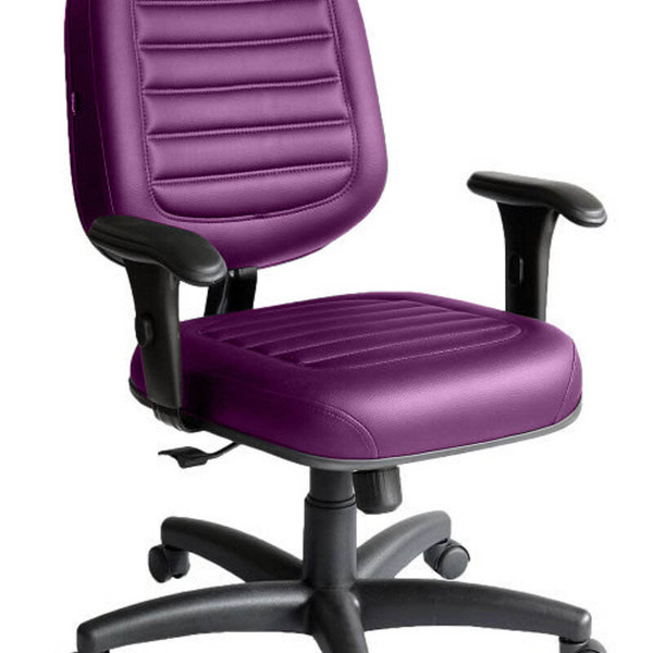 Cadeira Diretor Para Escritório Linha Blenda Roxo