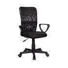 Cadeira Diretor Pelegrin Pel-0204 Em Tela Mesh Preta