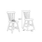 Cadeira Ditália Madeira Maciça Eucalipto