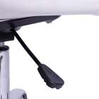 Cadeira Dkr Botonê Branca Com Base De Rodízio - Or Design