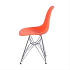 Cadeira Dkr Em Polipropileno Laranja Base Cromada - Or Design