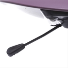 Cadeira Dkr Em Polipropileno Roxa Base De Rodízio - Or Design