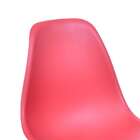 Cadeira Dkr Em Polipropileno Telha Base De Rodízio - Or Design