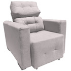 Cadeira Do Papai Reclinável & Retrátil Isabelle Bege Claro