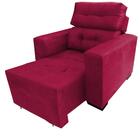 Cadeira Do Papai Reclinável & Retrátil Isabelle Vermelho