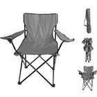 Cadeira Dobravel Camping Braço Porta Copo Com Bolsa De Transp