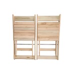 Cadeira Dobrável De Madeira Maciça Para Churrasqueira Ismalu