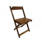 Cadeira Dobrável Em Madeira Maciça Sem Braços  Mel