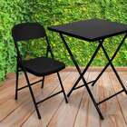 Cadeira Dobrável Erica Preta