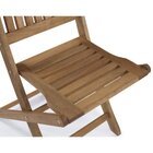 Cadeira Dobrável Sem Braços Linha Dobrável Stain Jatobá