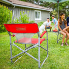 Cadeira Dobrável Steel Deck Vermelha Coleman