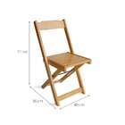 Cadeira Dobrável Tendo Natural