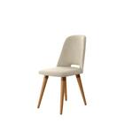 Cadeira Drop Linho Off White Cobre Cinamomo Província