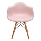 Cadeira Eames Arm Pp Empório  Rosa