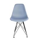 Cadeira Eames Azul - Base Eiffel Pretaâ