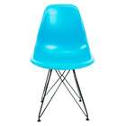 Cadeira Eames Azul Turquesa - Base Eiffel Pretaâ