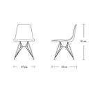 Cadeira Eames Base De Madeira Verde