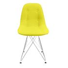 Cadeira Eames Botonãª Botonãª Eiffel Amarela Empório  Base Aã