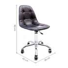 Cadeira Eames Botonãª Preta - Base Office Cromada