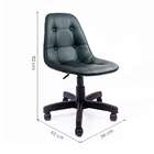 Cadeira Eames Botonãª Preta - Base Office Pretaâ