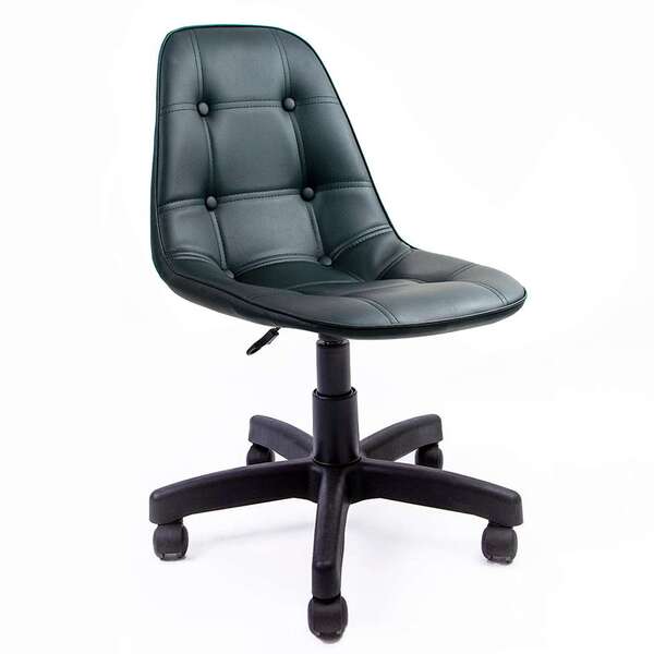 Cadeira Eames Botonãª Preta - Base Office Pretaâ