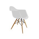 Cadeira Eames Braço Polipropileno Base Madeira Eiffel Espress