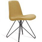 Cadeira Eames Butterfly Daf Mobiliário Amarelo