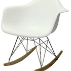 Cadeira Eames Com Braco Base Balanco Branco Fosco - 24501 Sun