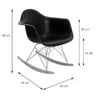Cadeira Eames De Balanço 1122