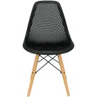 Cadeira Eames Design Colméia Eloisa Preto