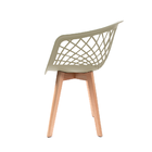 Cadeira Eames Design Wood Web Fendi