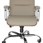 Cadeira Eames Diretor Linha Capa Em Madeira Marrom