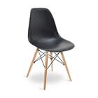 Cadeira Eames Dkr Wood Branco