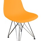 Cadeira Eames Dsr Bella Eiffel Em Polipropileno Com Base Crom