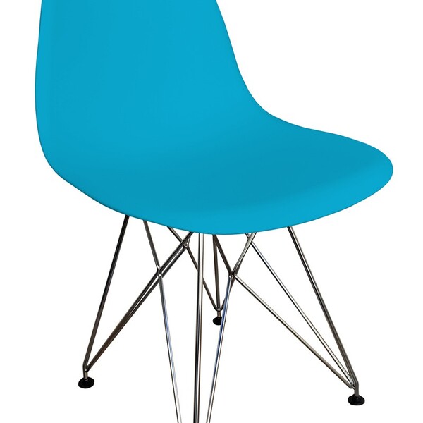 Cadeira Eames Dsr Bella Eiffel Em Polipropileno Com Base Crom