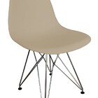 Cadeira Eames Dsr Bella Eiffel Em Polipropileno Com Base Crom